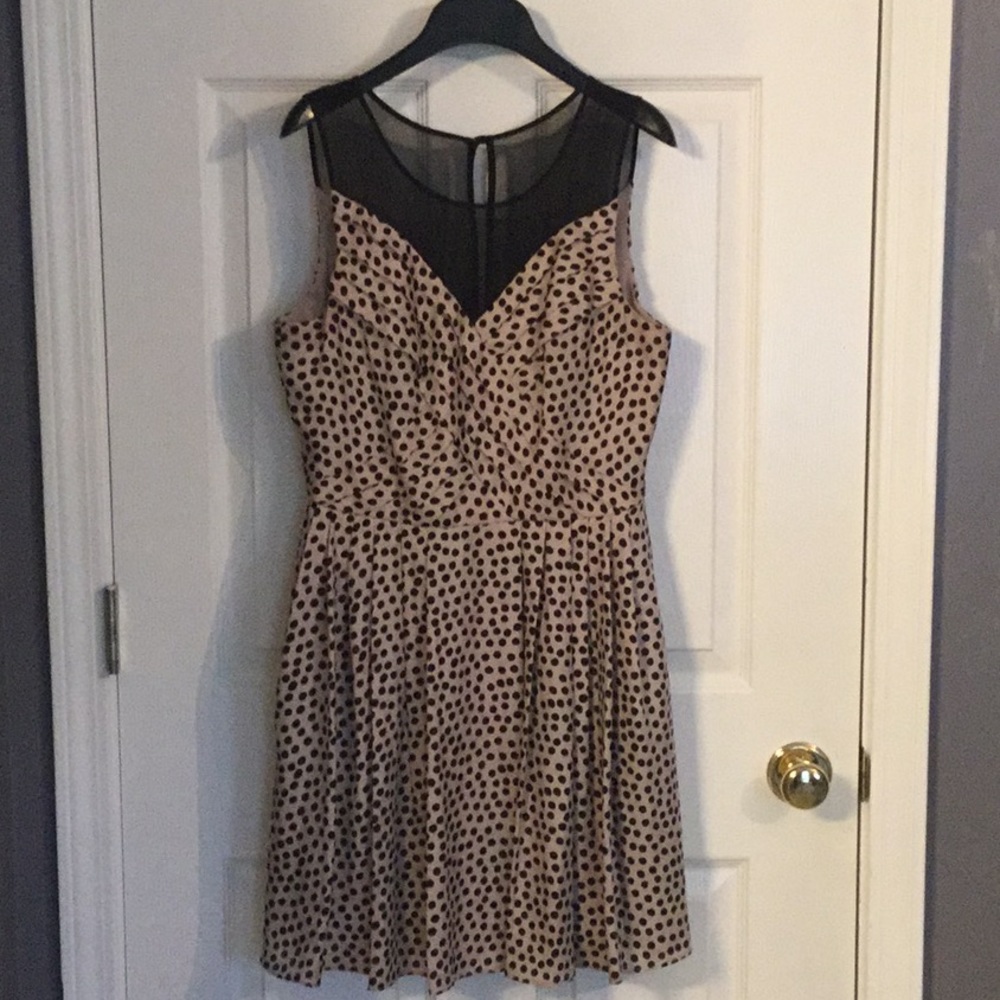 BCBGeneration black/tan dress